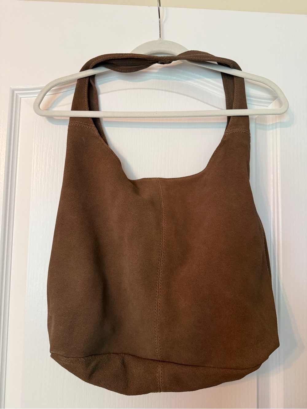 Brandy Melville Brown Suede Tote - Picture 2 of 5